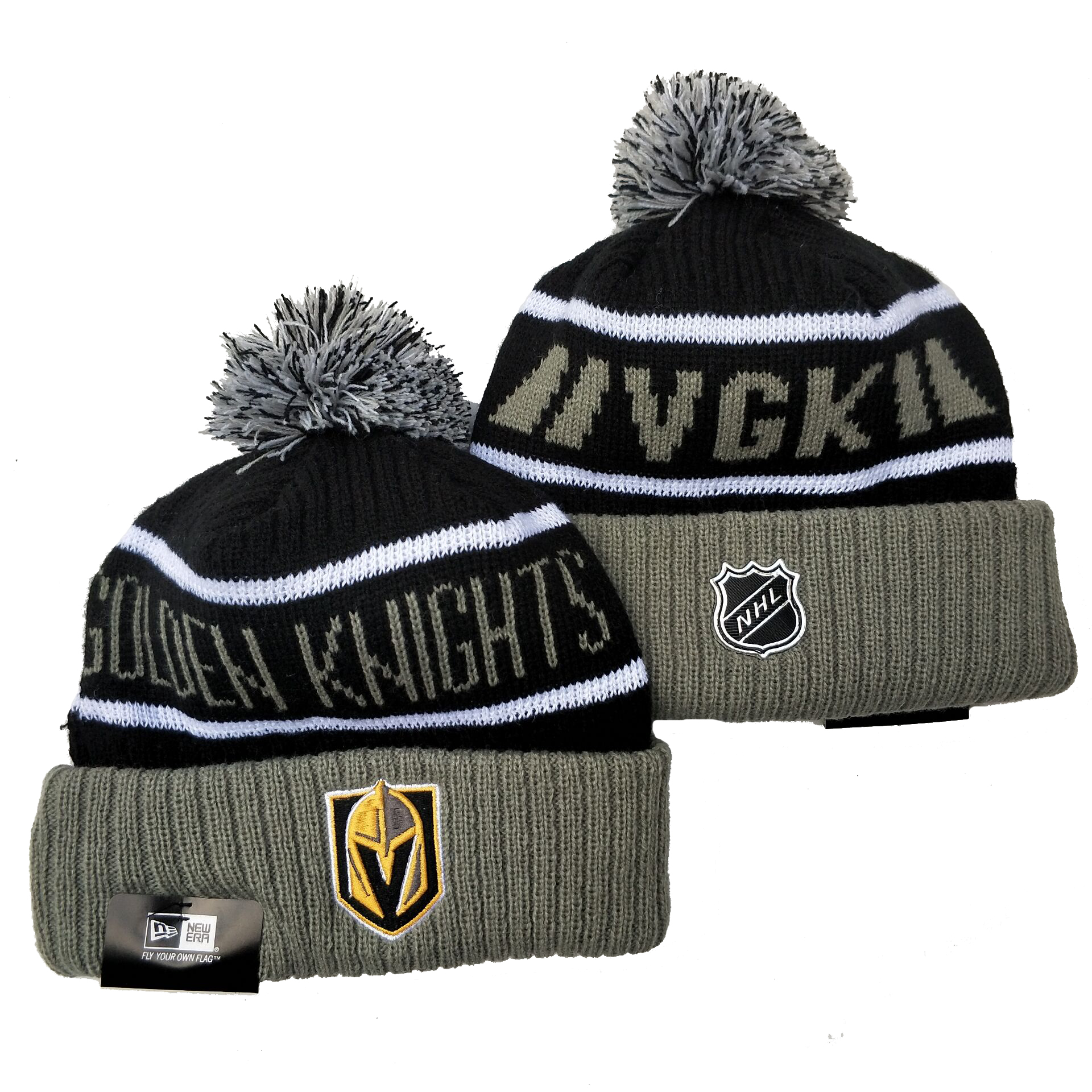 Vegas Golden Knights Knit Hats 003